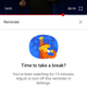 Illustration for article titled YouTube Feigns Interest In Your Digital Wellbeing With 'Take a Break' Notifications